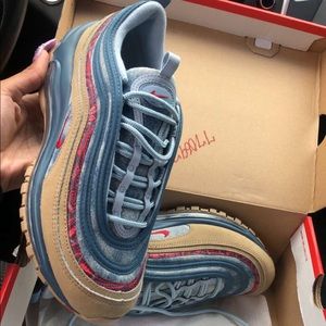 air max 97 wild west on feet